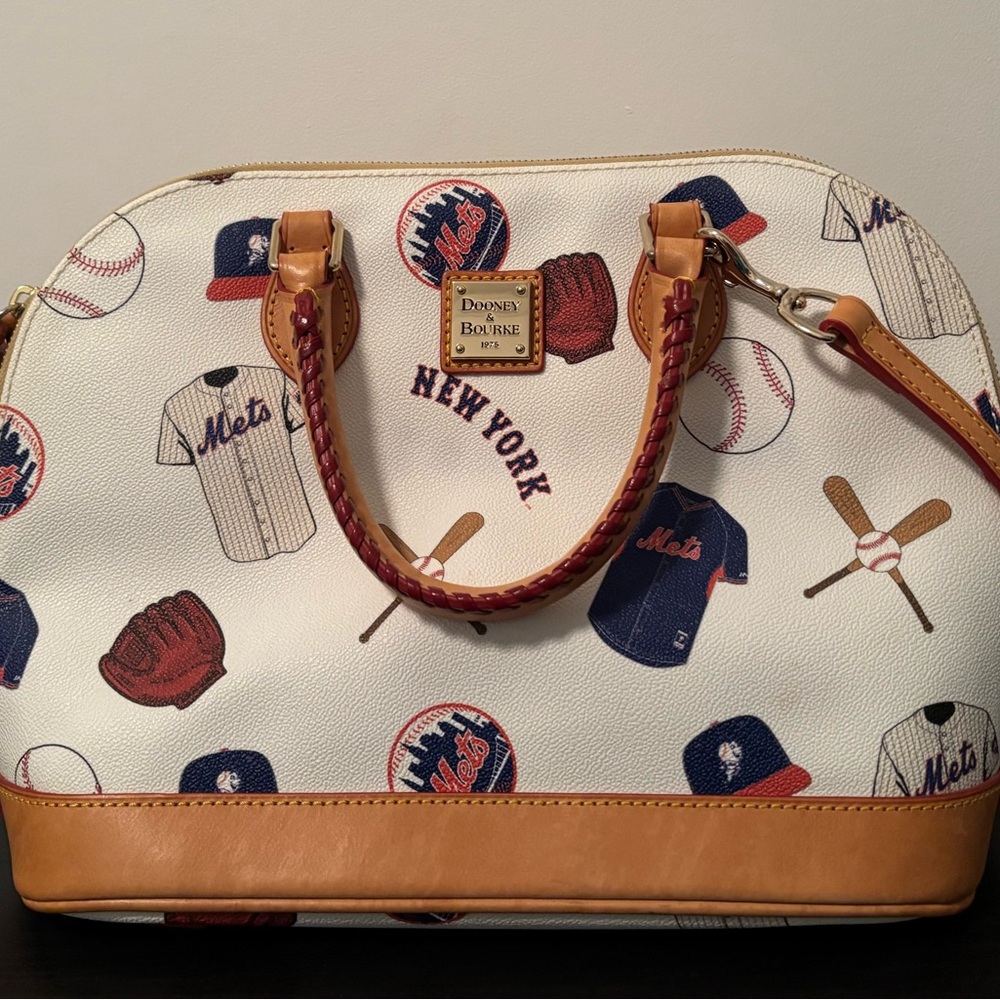 Dooney and Bourke NY Mets satchel bag